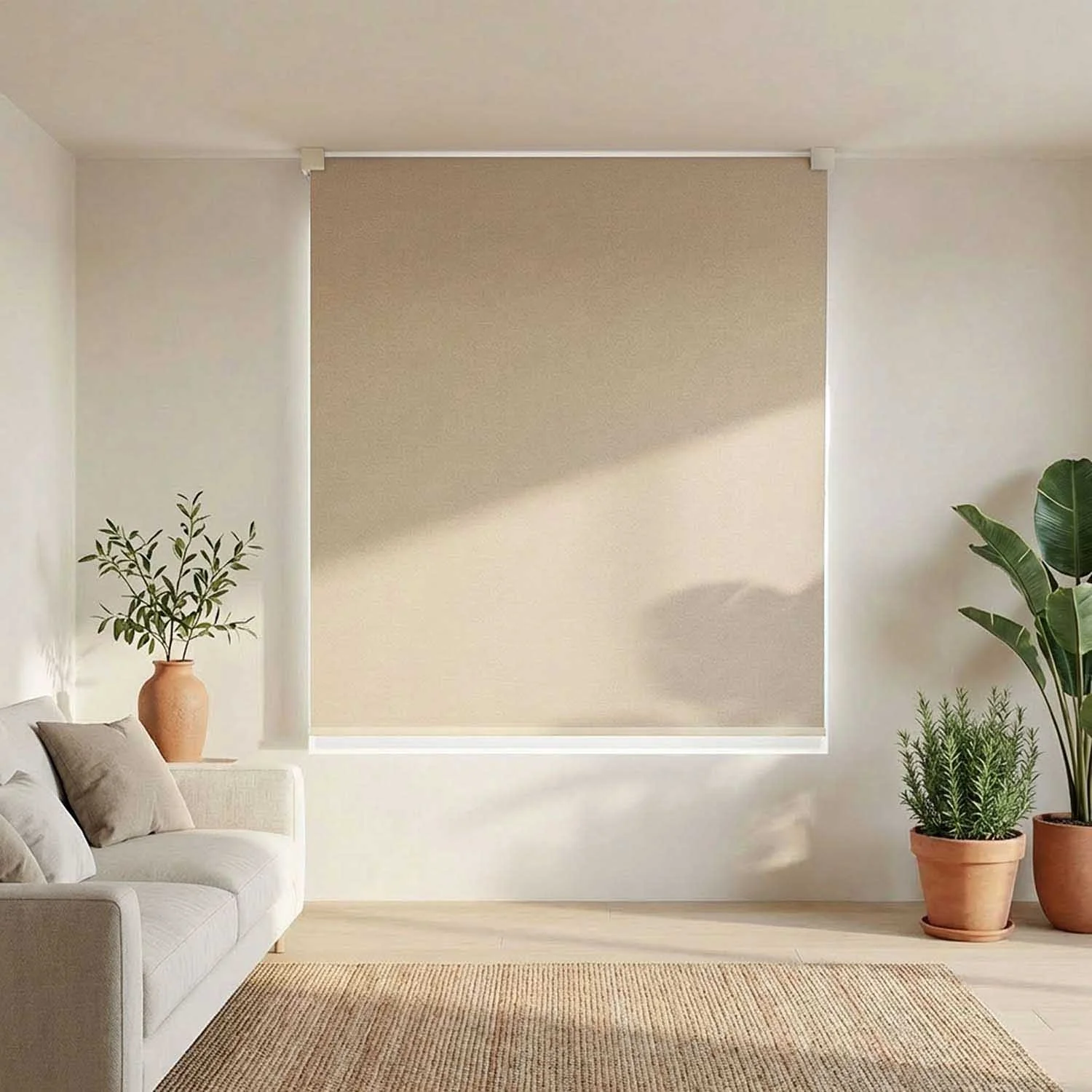 Canvas Blackout Desert Beige – placa Soft Ivory