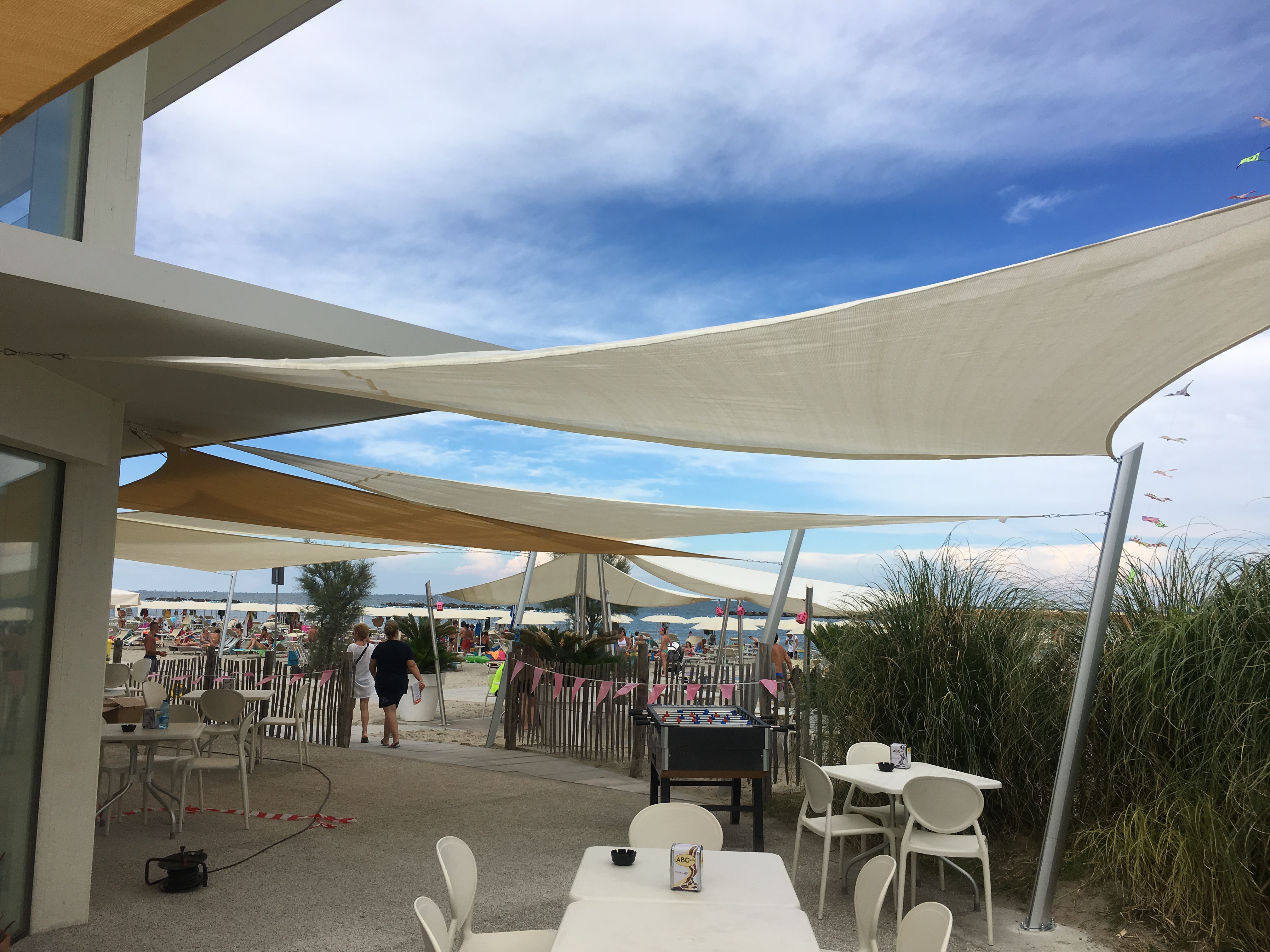 toldos vela para restaurante playa