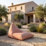 Thera - Puff exterior diseñado para usar todo el año al aire libre